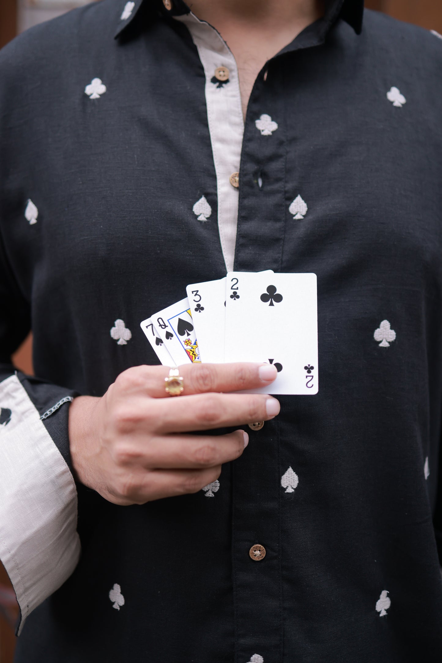 Clubs & Spades-BL Shirt