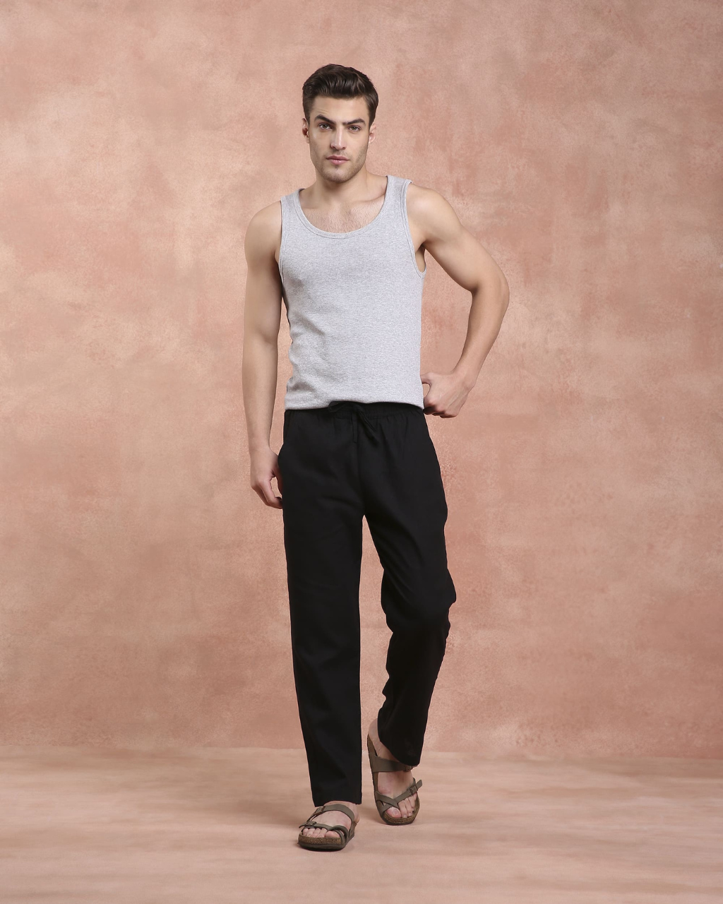 Black Linen Pants