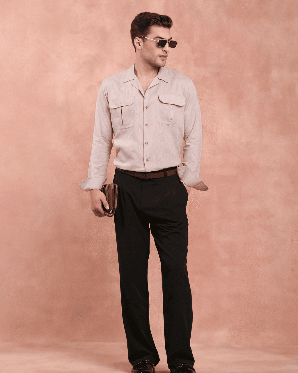 Beige way shirt