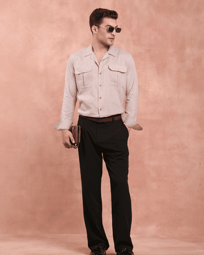 Beige way shirt