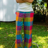 Madras checks trousers