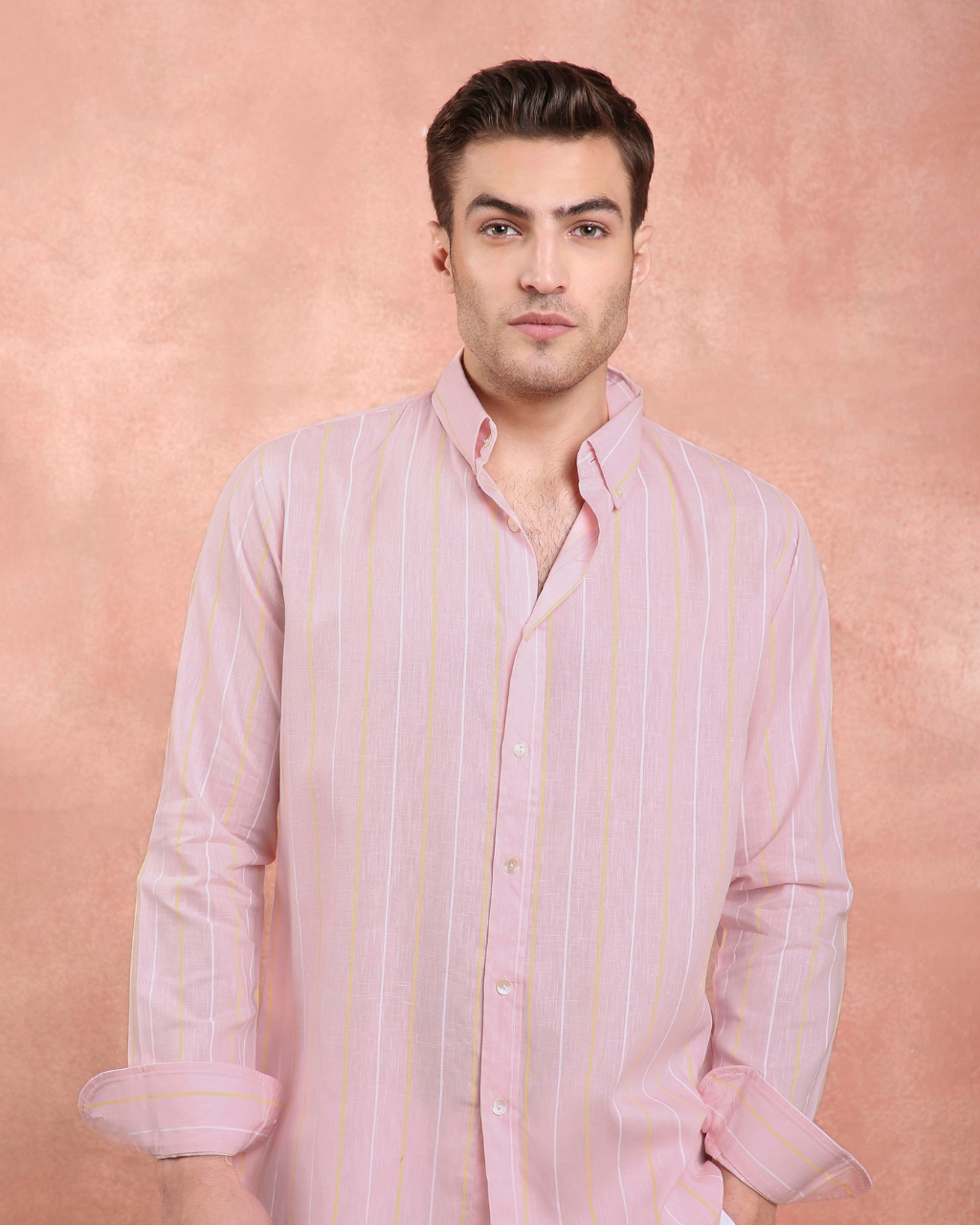 Pink Stripe Shirt