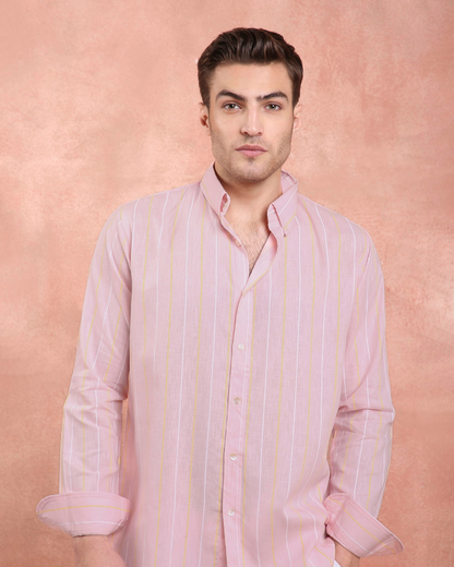 Pink Stripe Shirt