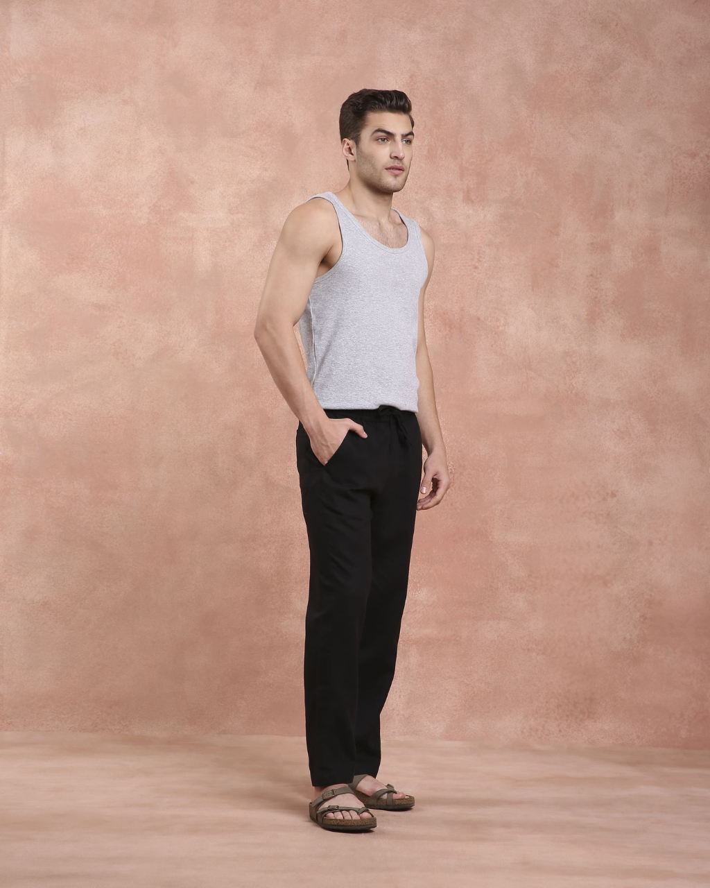 Black Linen Pants