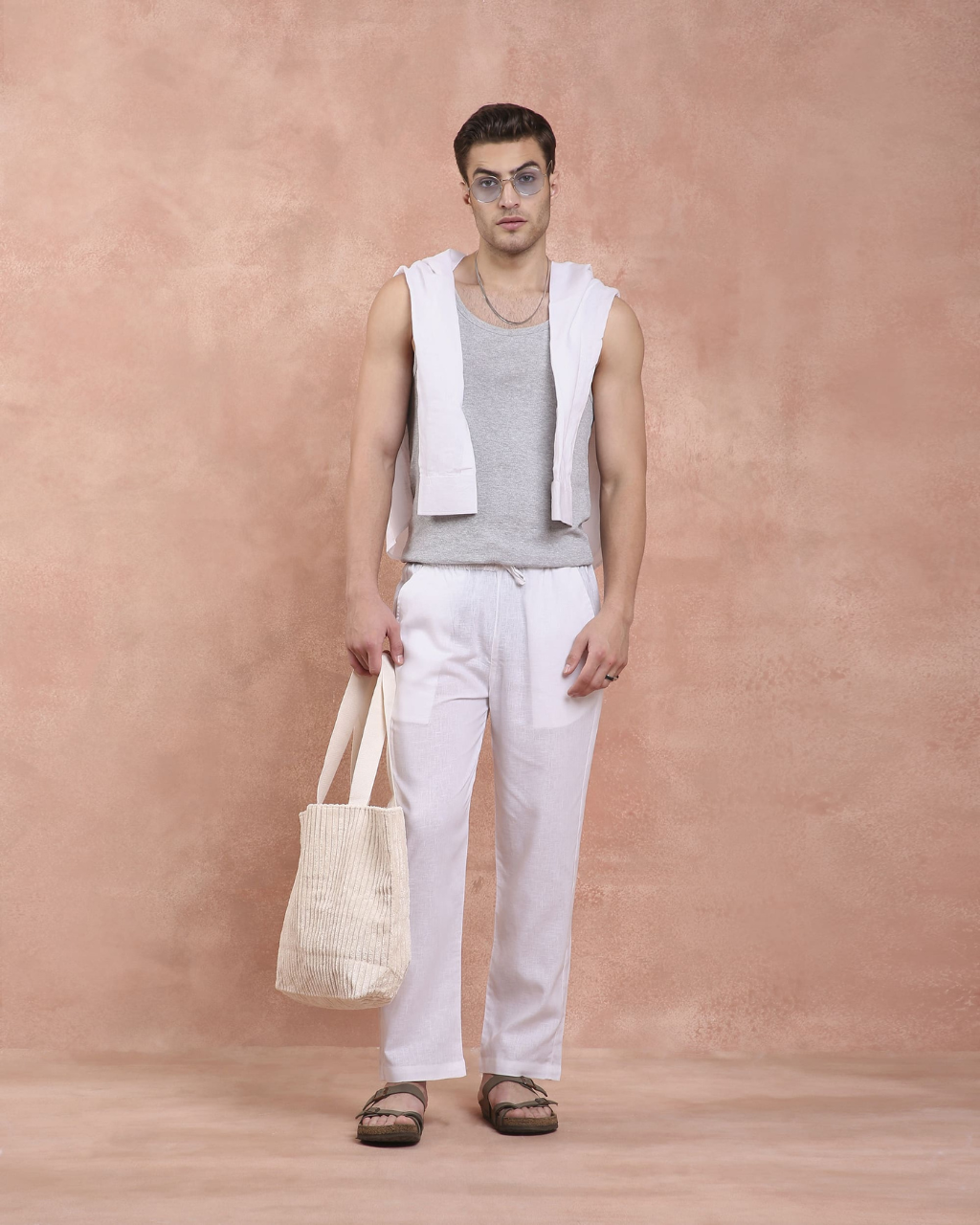 White Linen Pants