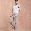 Beige Linen Pants