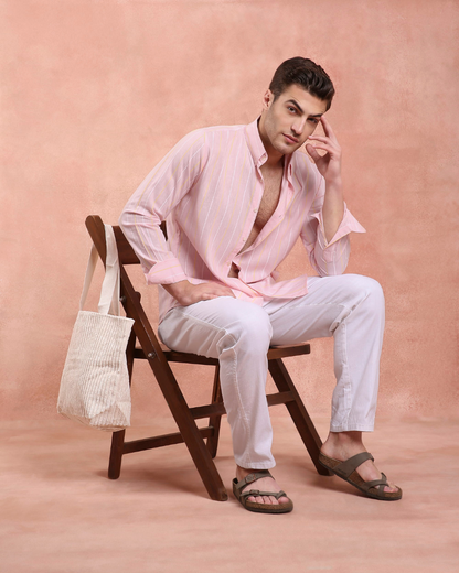 Pink Stripe Shirt