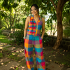 Madras checks co-ord women