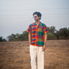 Madras checks mens shirt