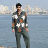 Olive bloom shirt