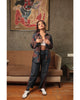 Women Denim Ajrakh set