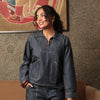 Women Denim V neck shirt