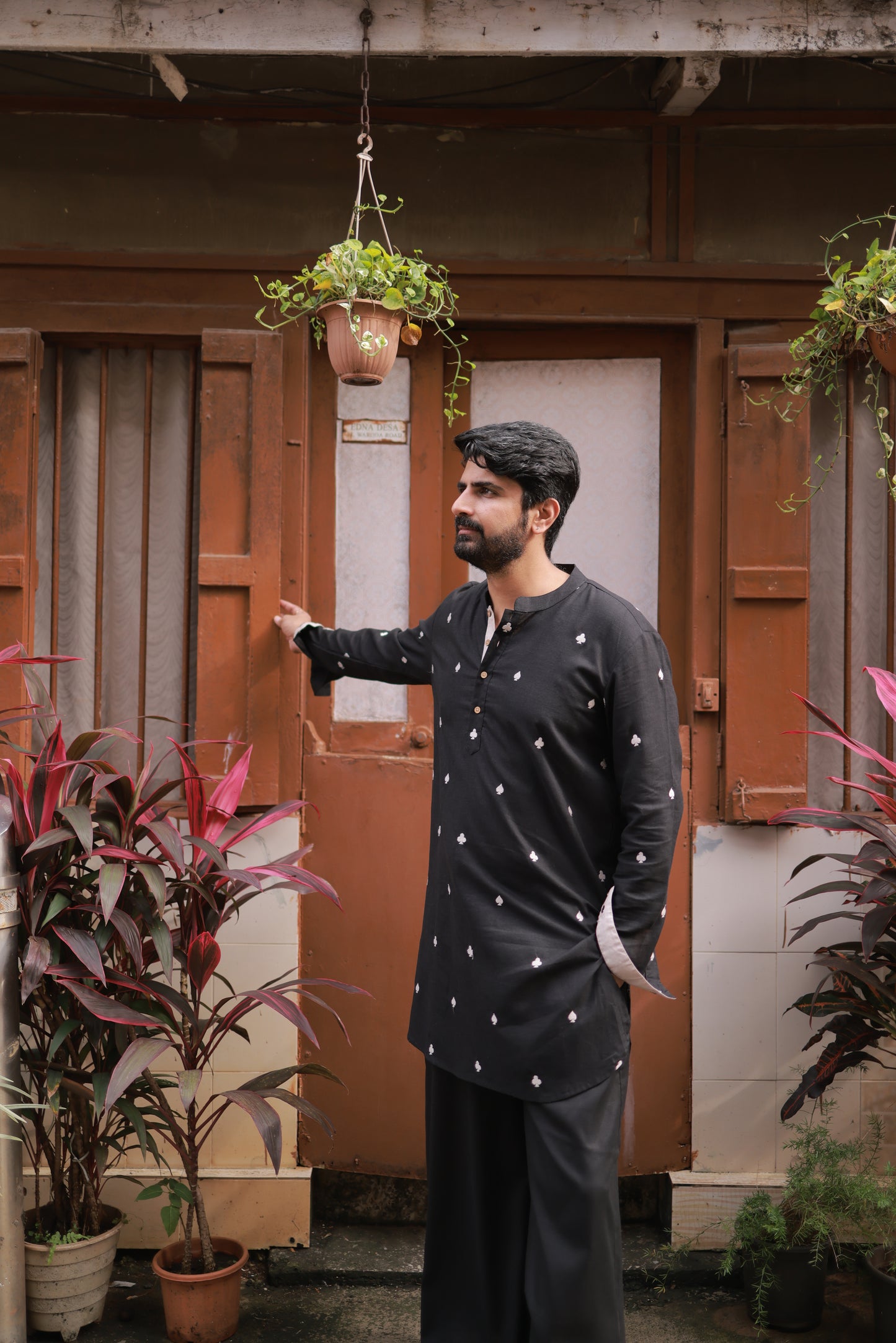 Clubs & Spades - BL Kurta set