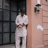 Clubs & Spades-Beige Kurta